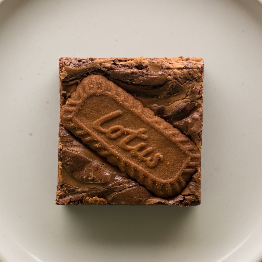 Toffee Biscoff Brownie